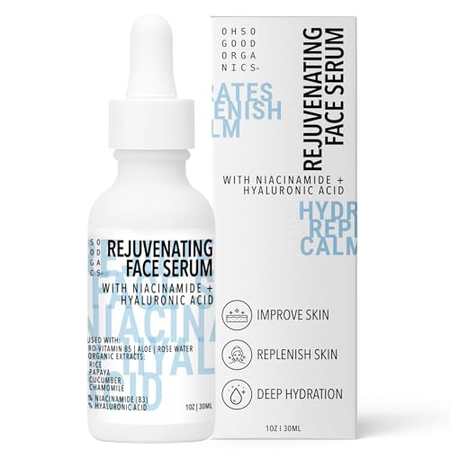 Rejuvenating Niacinamide + Hyaluronic Acid Face Serum
