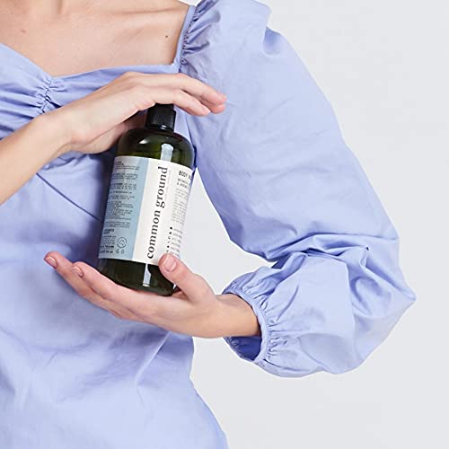 COMMON GROUND Natural Body Wash - Paraben & Cruelty Free, Vegan, Plant-Based, Botanical Freesia Scent & Avocado Oil Extracts - All Skin Types, Men & Women, Sensitive