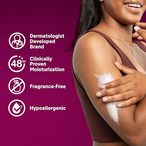 Lubriderm Advanced Therapy Fragrance-Free Moisturizing Hand & Body Lotion + Pro-Ceramide,Intense Hydration for Itchy,Extra Dry,& Sensitive Skin,Non-Greasy,Hypoallergenic,6 fl. oz,(Pack of 2)