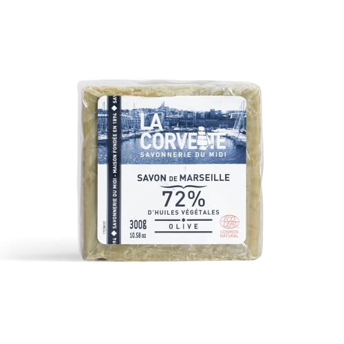 La Corvette Marseille Cube Soap Savon de Marseille Olive Natural Soap for 1894? ? ¢æ ¡°? 300? g