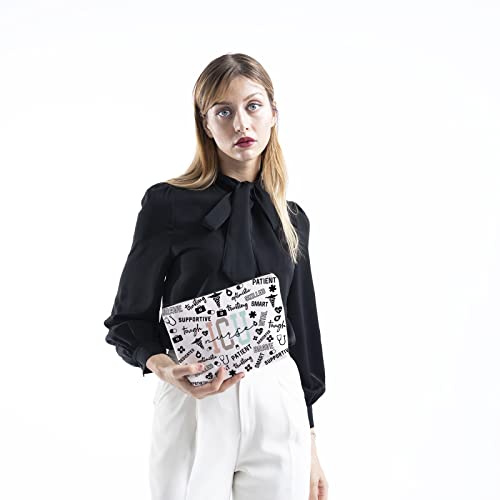 XYANFA Hey Dood Goldendoodle Makeup Bag Doddle Owner Gift Doddle Mama Doodle Cosmetic Bag (HEY dood)