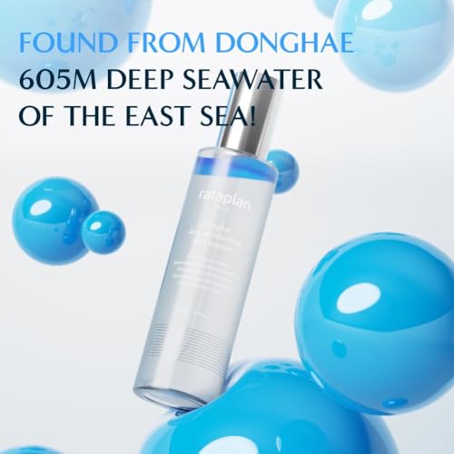 RATAPLAN Donghae Deep Moisturizing Mist Essence 2Pack - Blue Mist, Mineral Glow Mist, K Influencer Mist, Korean Skincare, Hydrating Facial Spray, Hyaluronic Acid, Collagen, Panthenol for Skin Barrier