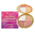 Eye & Cheek Palette - Eyeshadow and Highlighter Makeup, Eye Shadow Palettes Multifunctional Makeup Palettes Contour Kit,Shimmer Glow Face Highlighter Palette for Women Face,Natural Glow Contour Powder