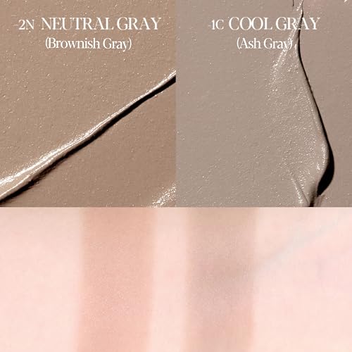 Espoir Be Glow Shading Stick Contour #2 Cool Gray¦¢Creamy Solid Texture & Smooth Gliding on Face with Hyaluronic Peptide, Well-Blending and Seamless Contouring for Daily Makeup, Natural Color