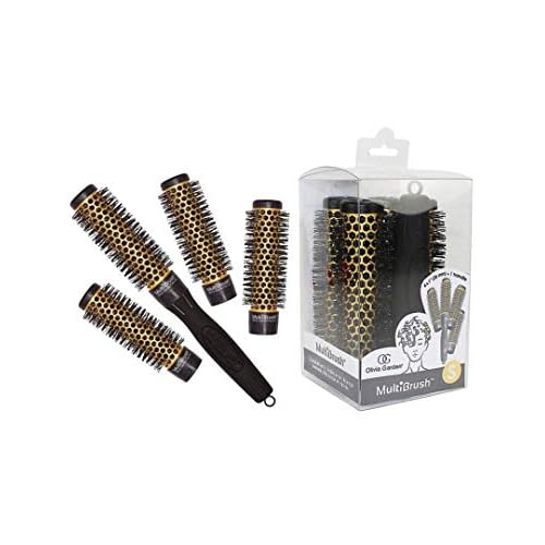 Olivia Garden MultiBrush - Non-Electrical Detachable Thermal Brush with Ceramic Barrel