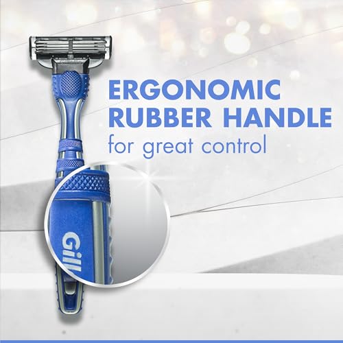 Gillette Mach3 Men's Disposable Razors, 3 Count