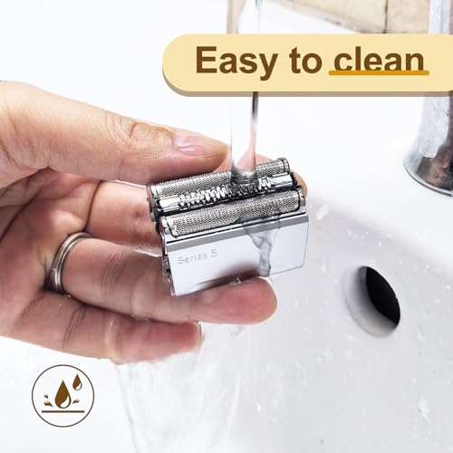 52S - Series 5 Electric Shaver Replacement Head be Suitable for S5 Sport Replacement Head 52S Foil for All Series 5 Shavers 5090/5190cc, 5040/5140s, 5030s, 5147s