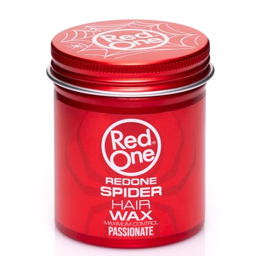 Redone Spider Hair Wax Passionate 100ml | Maximum Control | Flexible Hold | Medium Shine Look | Women and Men Wax | Ultra Holding Effect
