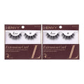 i-Envy 2 Pairs False Eyelashes L Curl Natural Lashes Salon Lash Extension Effect