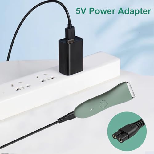 Meridian Trimmer Charger Replacement for Meridian Grooming Electric Shaver Trimmer, 5V Charging Cable for Meridian with Shaver Brush