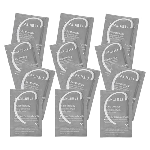 Malibu C Scalp Therapy Wellness Remedy ? Dry Scalp Treatment to Soothe and Moisturize Dry Skin with Vitamin C and Zinc Gluconate ? Restores Manageability