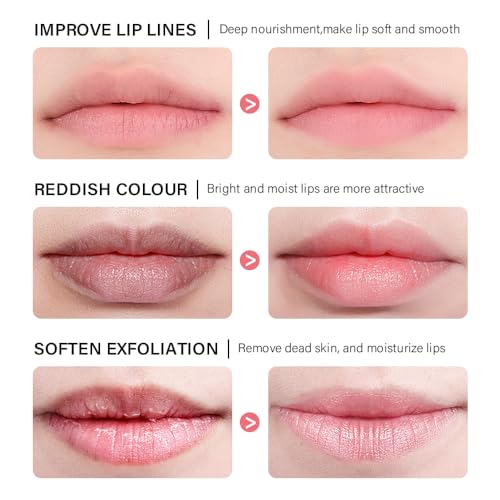Hydrating Sleeping Lip Mask for Intense Overnight Moisture. (2, Berry)