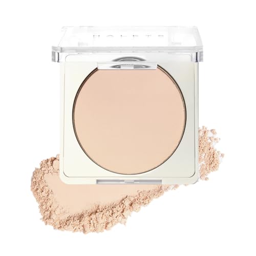 HALEYS Beauty Re-cover Pressed Powder Foundation Makeup, Medium to Full Coverage with Oil Control, Soft Matte Make up Finish for All-Day Wear, Medium with Neutral Tones, Shade 2.25