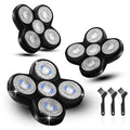 3 Pack Freedom Shaver Heads Compatible with Freedom Grooming Replacement Blades for Bald Men Head Shaver Kit, Refills Waterproof Razor Kits Fit for Electric Razor Shaver Replacement Blades