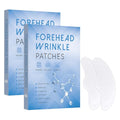 Forehead Wrinkle Patches with Collagen and Vitaminer, Bio-fber Facial Patches to Smooth Forehead Wrinkles & Damascus Rosewater Deep Moisturizing Skin