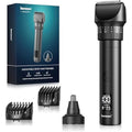 Beard Trimmer for Men - Professional 42 Adjustable Length Settings Hair Clippers, Christmas Gift Body Hair Trimmer for Men Precision Shaving Facial Head Nose Trimmers LED Display Mustache Trimmers