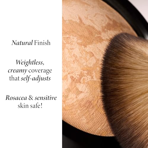 LAURA GELLER NEW YORK Baked Balance-n-Brighten Foundation with Kabuki Brush Makeup Set, Light