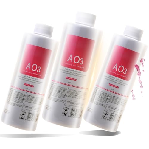 Professional Hydro Peeling Solution for Hydrodermabrasion Machines ? Bubble Solution for All Skin Types AO3 ? Deep Cleansing, Hydration, and Anti-Aging