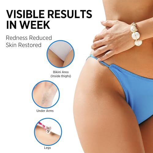 Metyou Ingrown Hair Treatment Oil for Women: V Soothes Redness & Prevents Razor Bumps - After Shave Treatment Oil for Bikini Area, Legs, Underarm and Arm - 80ML