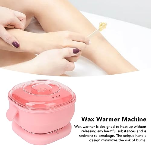 Electric Hot Wax Warmer Machine 100W 400ml Capacity Easy to Clean Food Grade Silicone Pot Liner for Hair Removal Wax Melter Versatile Wax Warmer Tool Efficient Hair Removal Device