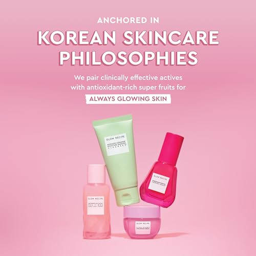 Glow Recipe Smooth Skin Sailing Skincare Set - Watermelon Glow Pink Juice Facial Moisturizer + Silicone-Free BHA Strawberry Pore Minimizer Blurring Drops (2 Count)
