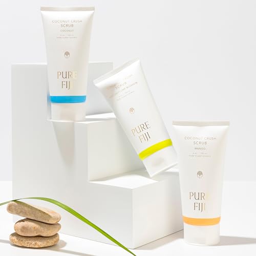 Pure Fiji Coconut Crush Scrub, Guava (6oz/180ml)