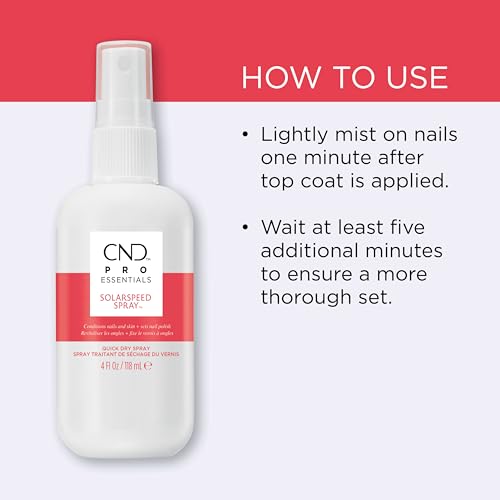 CND SolarSpeed Spray (Packaging May Vary), 32 fl oz
