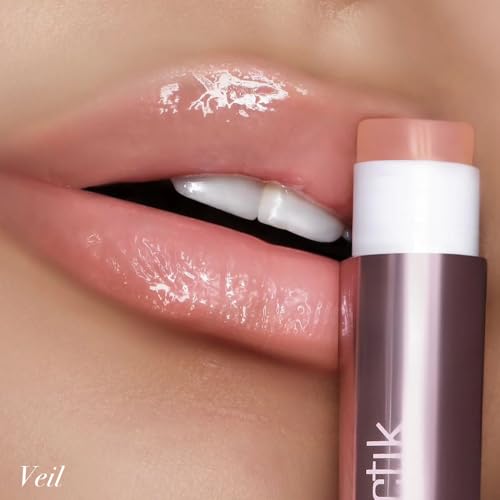 Girlactik Jello Gloss Balm ? Hydrating Lip Gloss with Natural Shine, Pink Lemonade Scent, Moisturizing, and Smooth, Perfect for Everyday Lip Care with a Glossy Finish, 0.15 oz (Veil)