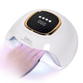 248W UV Nail Lamp Gel Nail Lamp UV Dryer with 63 Beads for Gel Nails LED Nail Lamp, Automatic Sensor and 4 Timer Settings Perfect for Home and Salon Use Professional Quality Nail Dryer (C4)