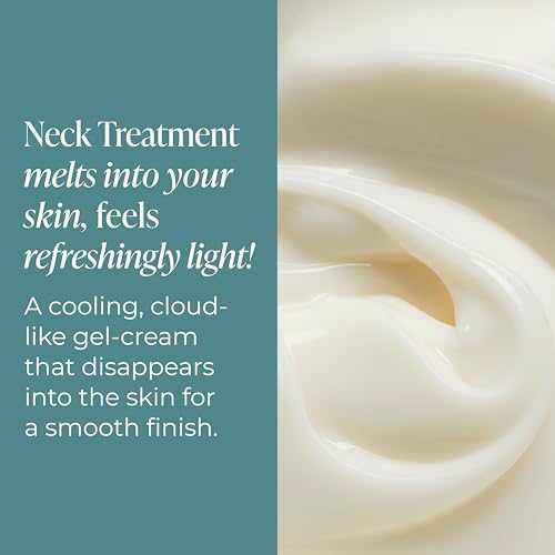Kind Science Neck Treatment - Neck Cream Visibly Firms, Lifts & Supports Natural Cell Turnover for Anti Aging Firming and Tightening - Paraben, Dye & Fragrance Free, Cruelty Free, 1.7 oz