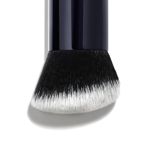 Lune+Aster Foundation Brush | High-Performance Foundation Brush To Apply Liquid, Stick Or Powder Foundations. Made with Alumium Handle, Vegan Bristles.