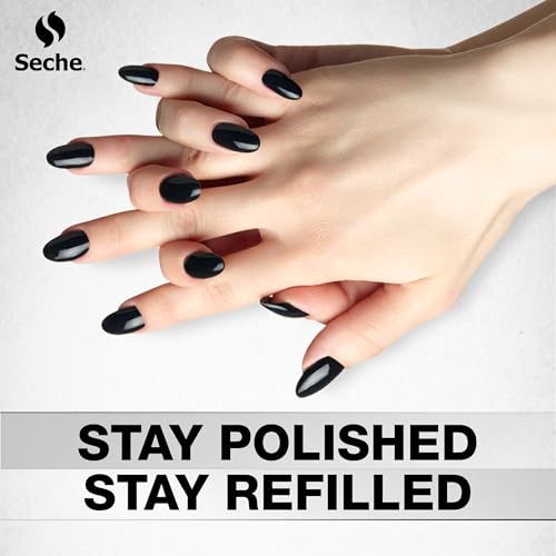 Seche Vite Dry Fast Top Coat 16oz Refill Kit, 16 oz Refill & 4 x 0.50 oz