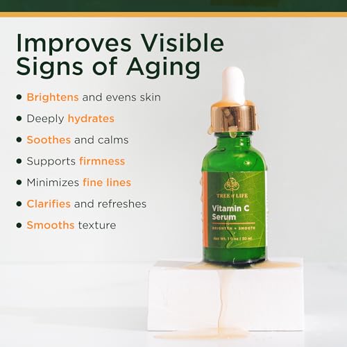 Hyaluronic Acid Serum for Skin ? Anti-Aging Moisturizer Face Serum for Brightening, Plumper & Smoother Skin. Non-Greasy, Ultra-Hydrating Niacinamide, B5 & Vitamin C Skin Care Facial Serum, 2 oz