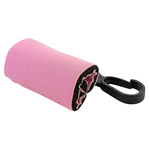 Birdz 4 Clip-On Neoprene Pink Sleeve Lip Balm Holsters LIPSTICK HOLDER Key Chain