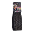Scunci headwrap, black and gray, 21239, super stretch, reversible