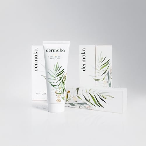 Dermaka Natural ingredients Arnica Skin Cream 4 oz 2 pack ? Dermatologist Tested Formula for Bruising, Swelling & Dryness ? Enriched with Chamomile, Green Tea & Vitamins A & E, Non-Greasy Texture
