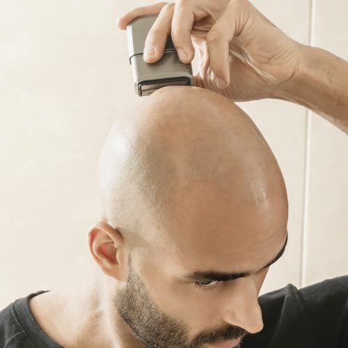 Electric Razors for Men Face - Compact Travel Electric Foil Shavers for Mens Bald Head - Small Portable Face and Head Shavers IPX7 Waterproof Wet and Dry, Dual-Action Blades and USB-C Rechargeable