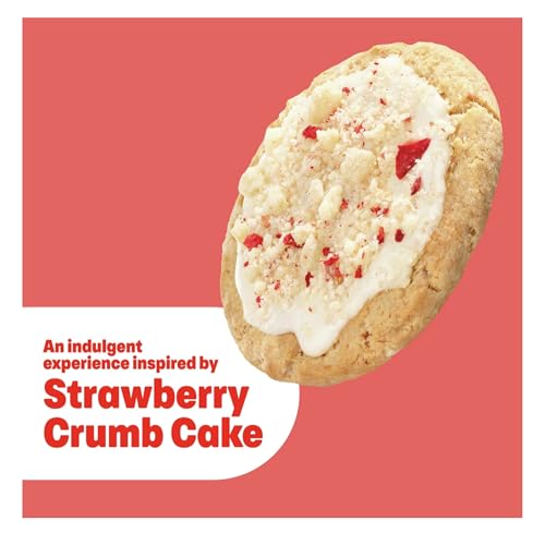 Dove Moisturizing Strawberry Crumb Cake Body Wash & Scrub Combo, 20oz Wash + 15oz Scrub, Limited Edition, Paraben & Sulfate Free, For Body, Improves Skin Texture, Moisturizes