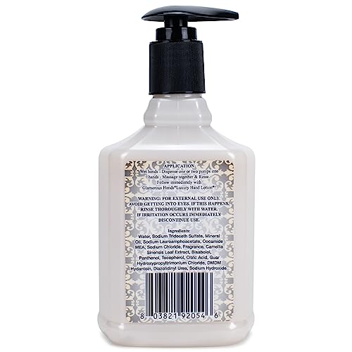Tyler Glamorous Luxury 8 ounce Hand Soap Wash Pack of 4, Diva