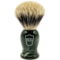 Parker - The King - Oversized 3 Band Pure Badger Bristle Shaving Brush - Long Loft ? Brush Stand Included - Generates a Giant and Luxurious Lather