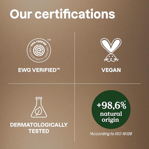 ATTITUDE Body Wash with Essential Oils, EWG Verified Shower Gel, Dermatologically Tested, Plant and Mineral-Based, Vegan Personal Care, Peppermint and Sweet Orange, Bulk Refill, 67.62 Fl Oz