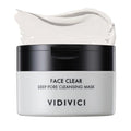 VIDIVICI Korean Deep Pore-Cleansing Clay Mask ? Gently Exfoliates & Soothes Oily, Sensitive Skin ? Mud Wash-Off Formula for Sebum Control, Cooling Hydration & Pore Tightening ? 3.38oz