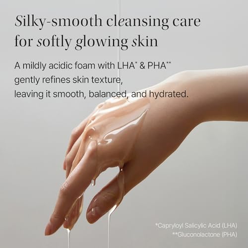 KUNDAL objet Moist Gleam Body Wash - Hydrating Glow Cleanser, Resveratrol C&E + LHA PHA Gentle Exfoliation, Rich Creamy Lather, Long Lasting Moisture, 450ml, Korean Beauty (Santal Rose)