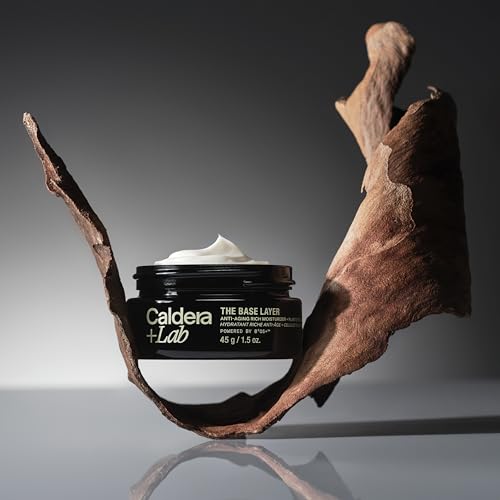 Caldera + Lab The Base Layer | Men's Organic Face Cream Moisturizer for Dry, Sensitive, & Normal Skin ? Vegan, Natural & Antioxidant Packed Facial Skincare