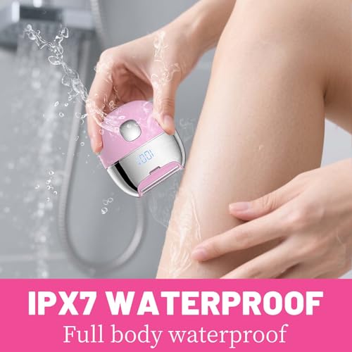 Bikini Trimmer for Women, Pain-Free Intimate Area Hair Removal Device | IPX6 Full?Body Washable USB-C Rechargeable,Replaceable Blade| Electric Razors for Women, Electric Lady Shaver