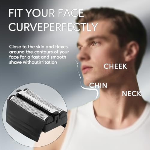 7D Head Shavers for Bald Men ? Waterproof Electric Razor with Flexible Blades, Close Shave, Cordless Rechargeable & Long Battery Life, LED Display, Wet/Dry Use, Ideal Gift for Dad Husband