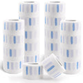 NICEMOVIC 20 Rolls Disposable Barber Paper Neck Strips Bulk Barber Accessories, Professional Barber Supplies Stretchy Paper Neck Strips for Salon Haircut Styling