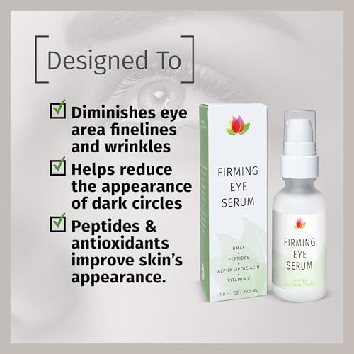 REVIVA LABS - Firming Eye Serum with Alpha Lipoic Acid, Vitamin C Ester & DMAE (1.0 fl.oz)