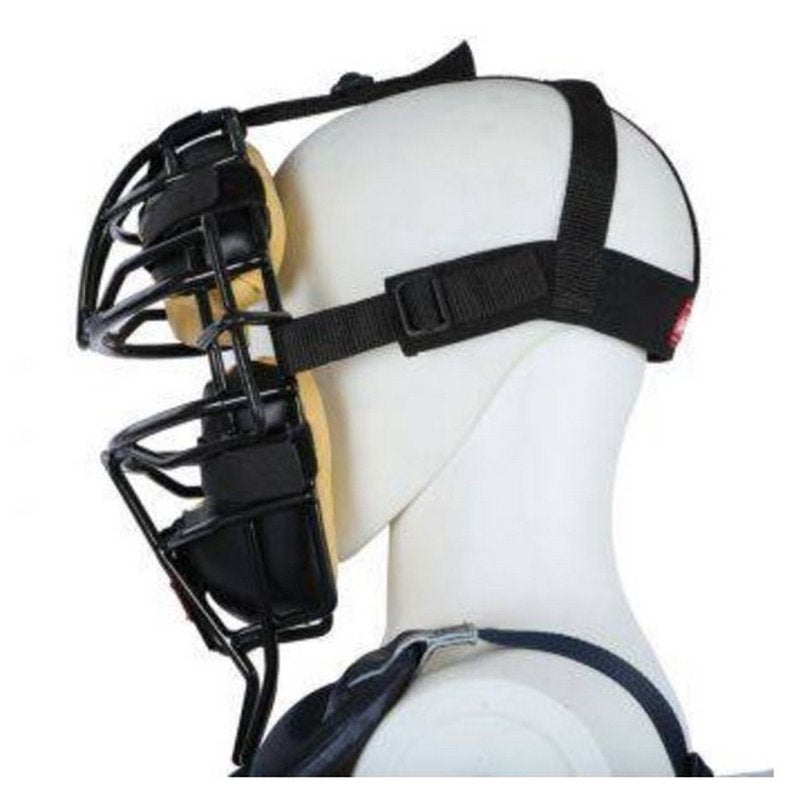 Umpire's Facemask for Baseball & Softball - Black Adult Protective Gear
