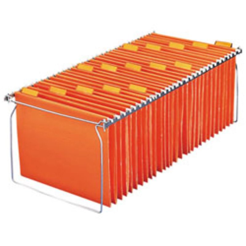 Letter Size Drawer File Frame 2 Pack - Metal Hanging Folder Organizer